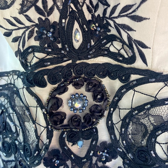 Sue Wong Nocturne Embroidered Dress - Picture 4 of 6